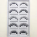 38 Style 5 Pairs Eyelash Natural 3D Mink False Eyelashes Makeup Fake Eye Lashes Faux Cils Make Up Beauty Tools Wholesale